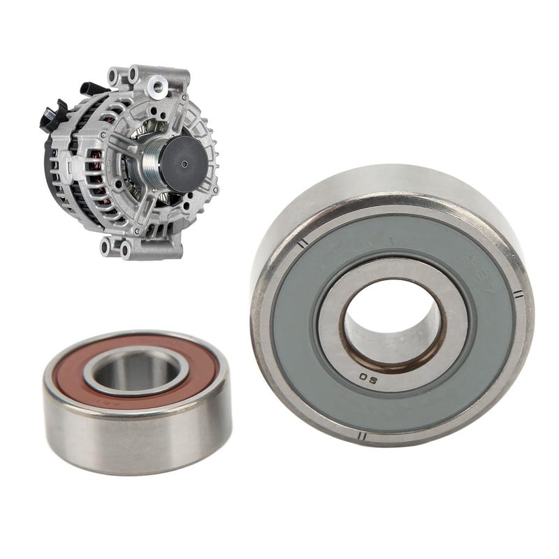 VINGVO Alternator Bearing Kit, Aluminum Alloy 949100‑3330 Large and Small High Strength Rustproof Shock 2Pcs for Alternators - Image 4